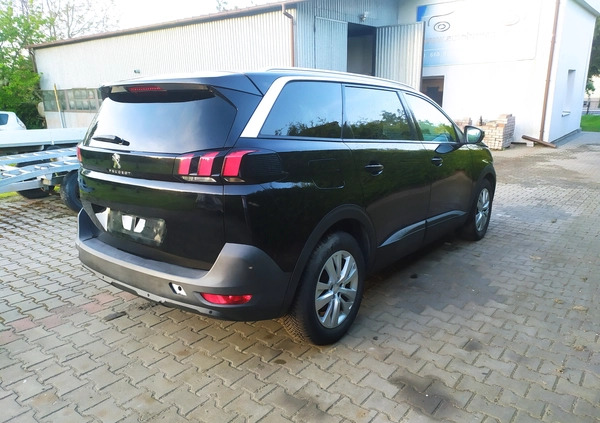 Peugeot 5008 cena 57900 przebieg: 186000, rok produkcji 2018 z Siemiatycze małe 254